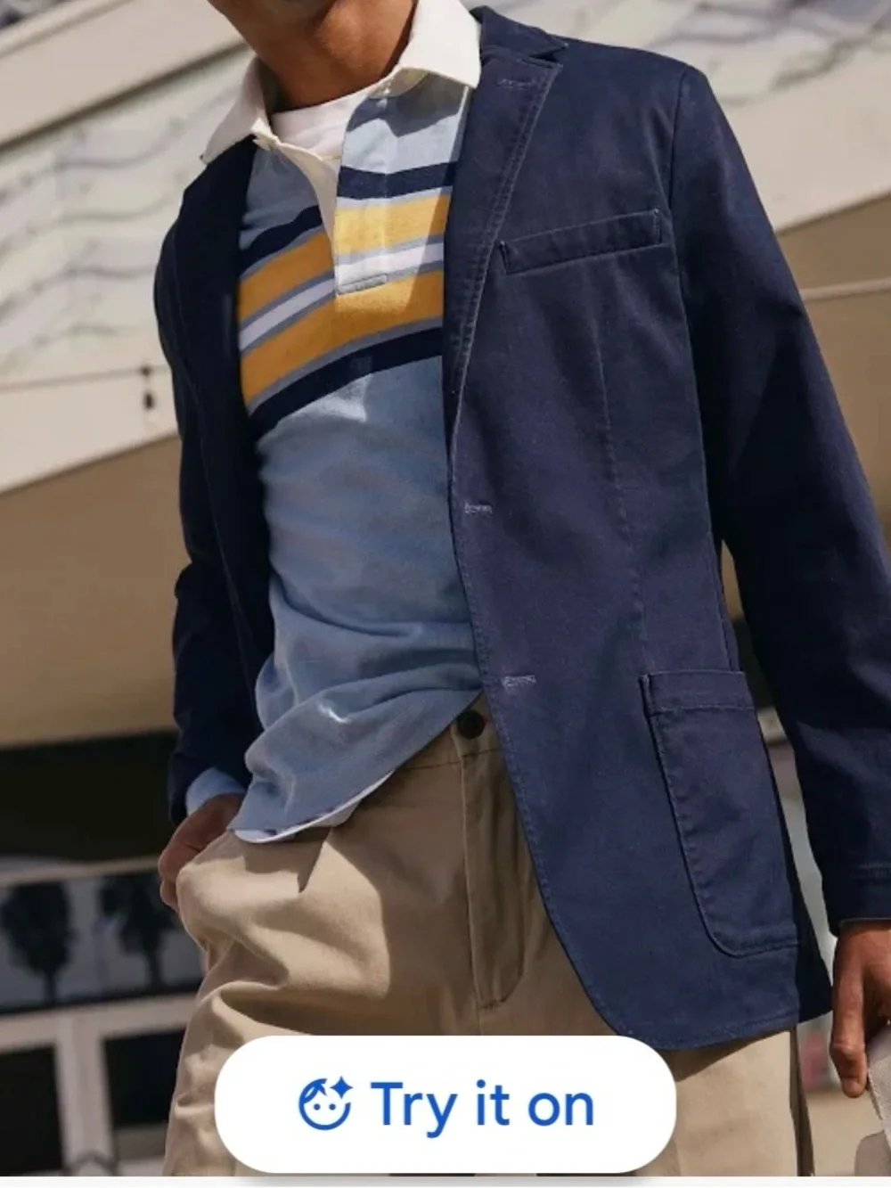Lands end sports jacket 44R